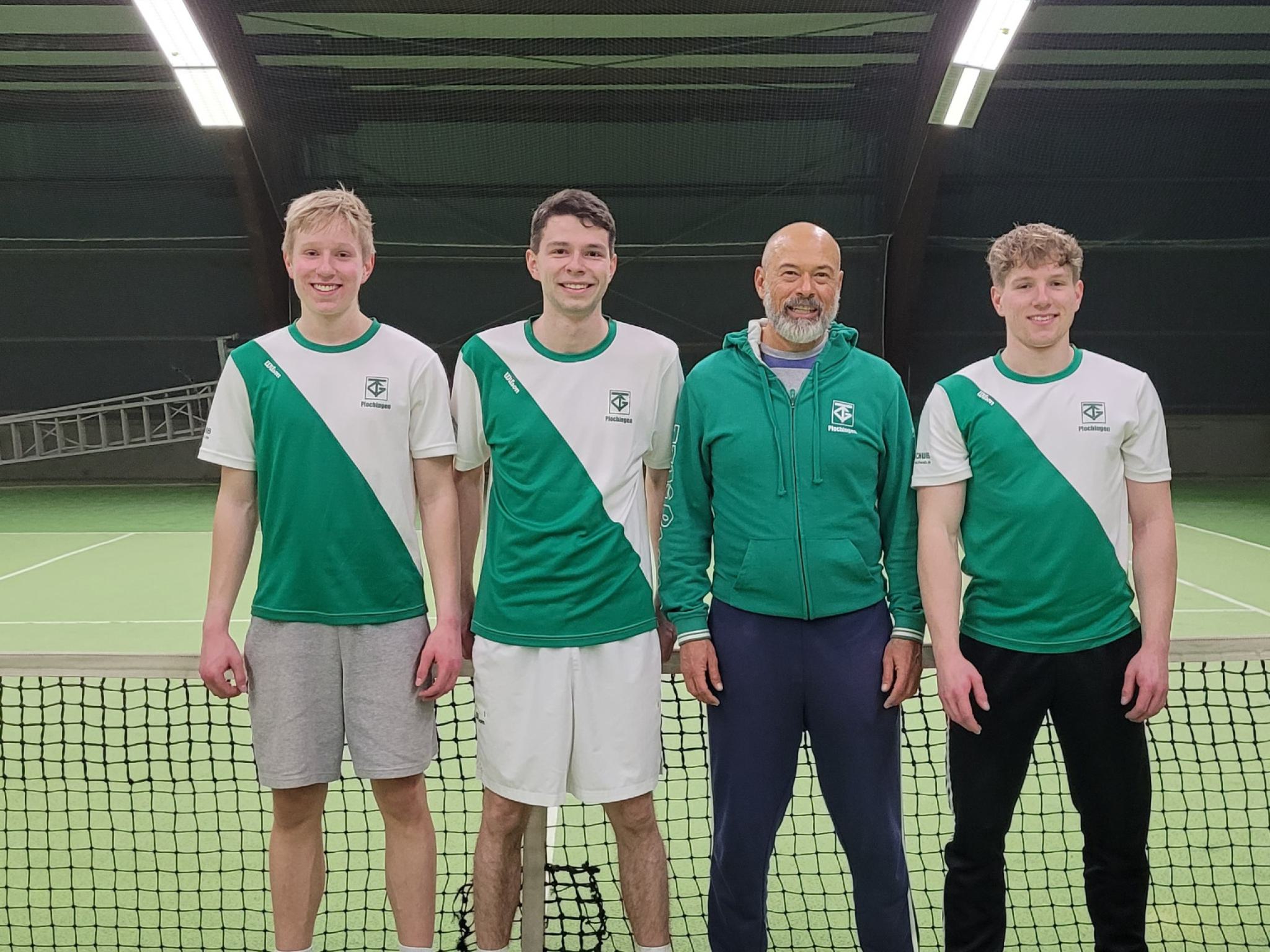 Richtungsweisendes Spiel der Herren 