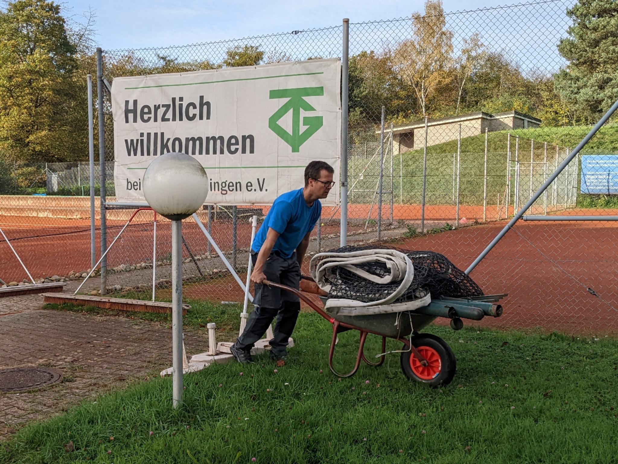 Fleißige Helfer am Werk